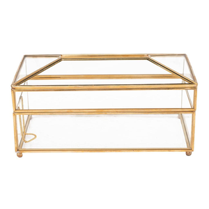 Cajas de pañuelos acrílicos Contenedor de precio de fábrica de escritorio Estuche de soporte de pañuelos acrílicos para restaurante usado - Product Image 6