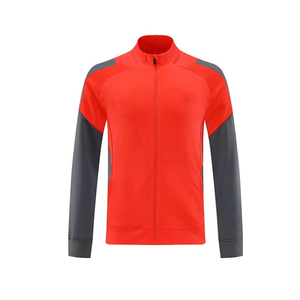 Survêtement d'entraînement de football pour hommes, coupe ajustée, logo d'équipe personnalisé, broderie, impression unie, respirant, séchage rapide, léger - Product Image 4