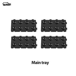 Organizador de Caja de Carga Resistente para Pickup, Soporte de Anclaje para Bandeja Principal, Sistema <span class=keywords><strong>Modular</strong></span> de Gestión de Carga para Byd <span class=keywords><strong>Shark</strong></span> 6 - Product Image 4