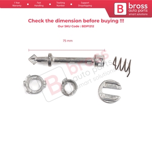 Juego de Reparación de Cilindro de Cerradura de Puerta Delantera Izquierda BDP1212 51217310733 para X3 2017-2020 F30 F31 F80 2012-2019 - Product Image 6