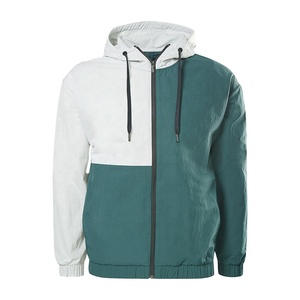 ชุดวอร์มมีซิปของผู้ชายสไตล์ที่สมบูรณ์แบบผ้าฝ้าย100% ระบายอากาศได้ดีน้ำหนักเบาลายพื้นไซส์ใหญ่พิเศษราคาสมเหตุสมผล - Product Image 3