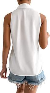Meilleures ventes : Nouveau design décontracté, personnalisable, sans manches, très tendance, prix bas, qualité supérieure, respirant et écologique - Product Image 2