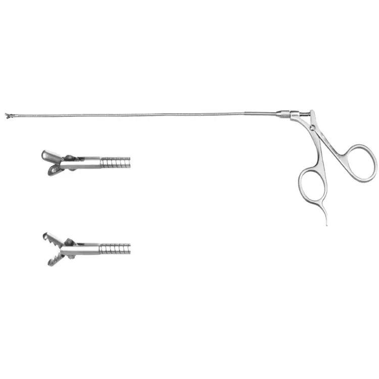 Dụng cụ phẫu thuật ureteroscope cystoscope 5fr/6fr/7fr cứng nhắc linh hoạt sinh thiết kẹp