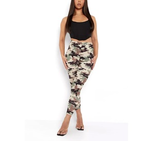 Leggings de yoga sur mesure pour femmes, taille haute, longueur intégrale, couleur unie, sans couture, 100% polyester, séchage rapide, respirant, écologique - Product Image 5