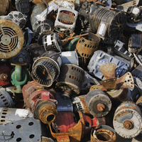 Déchets de moteurs électriques |   Alternateurs et démarreurs de voiture en ferraille HMS Grade CPW345A en forme de morceaux, origine BE