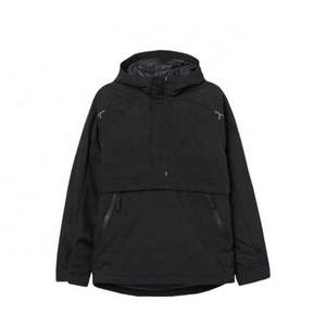 Veste coupe-vent pour homme, imperméable, à capuche, avec logo sur le devant, coupe confortable pour un usage quotidien, service OEM - Product Image 4