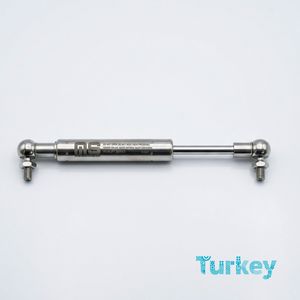 Vérin à gaz en acier inoxydable AISI 316L 18mm-8mm 486mm 19.13in 50N-750N pour trappe de bateau marin CE ISO9001 - Product Image 1