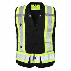 Gilets de sécurité réfléchissants haute visibilité légers et imperméables OEM pour vêtements de travail pour hommes - Product Image 1
