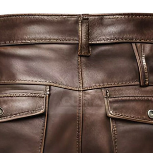Short en cuir de qualité supérieure de haut fabricant Nouvelle arrivée Short en cuir Short en cuir de quantité minimale de commande basse - Product Image 5