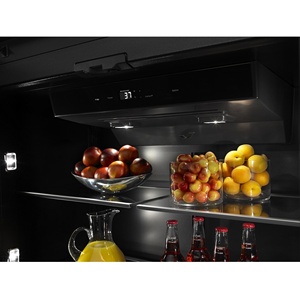 Réfrigérateur encastrable à portes françaises électrique de 36 pouces, 20,81 pi³ Machine à glaçons automatique filtrante à capacité totale, Fresh Flow Air US - Product Image 5