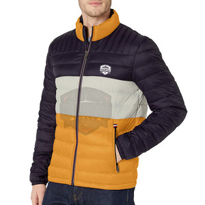 Chaquetas Acolchadas de Invierno para Hombre, Más Vendidas, Cuello Alto, Logotipo Frontal, Ecológicas, Transpirables, Uso Casual, Mangas Largas, Servicio OEM - Product Image 2