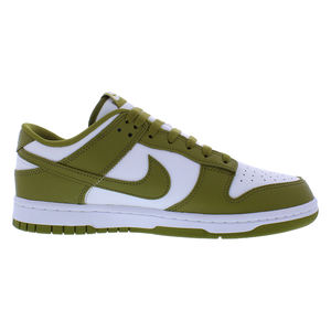 Nike Dunk Low Retro <b>Mens</b> <b>Shoes</b> Color: <b>White</b>/Green 100% Authentic - Product Image 2