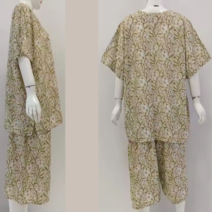 Chemises de nuit brodées de haute qualité pour femmes grandes tailles, longueur genou, ODM, vêtements de nuit d'été pour un usage quotidien - Product Image 6