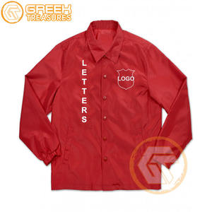 เสื้อแจ็กเก็ตสำหรับผู้ชายเสื้อโค้ทระบายอากาศได้ดีผ้าโพลีเอสเตอร์อัลฟางานตามสั่ง - Product Image 3