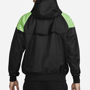 Nouvelle veste coupe-vent à design personnalisé, fermeture éclair intégrale, pour hommes, sports de plein air, à capuche, toute nouvelle veste coupe-vent imperméable à capuche - Product Image 3