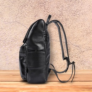 Unisex หนังแท้เรียบง่าย bapa กีฬา Duffle กระเป๋าเดินทางแล็ปท็อปคุณลักษณะที่กำหนดเองโลโก้ของขวัญที่ดีเพื่อนสไตล์วินเทจ - Product Image 5