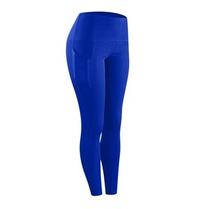 Women's High-Waisted <b>Nylon</b> <b>Fabric</b> Yoga Pants Gym Pants with Butt Lift Compression & Tummy Control Casual Sport Style - Product Image 2