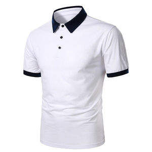 Polo de golf Offre Spéciale d'été simple chemise pour hommes polos en coton pour hommes avec logo personnalisé vente en gros respirant évacuant l'humidité - Product Image 5