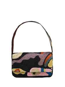 Sac à bandoulière brodé à la main avec une large sangle - Product Image 3