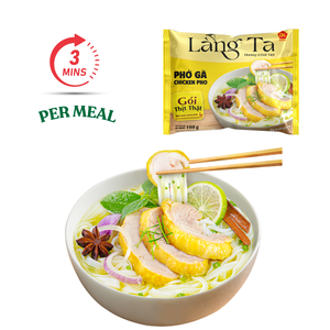 OEM Instantané Poulet Pho Délicieuse Vraie Sauce à la Viande Non Frite Conforme à l'ISO HACCP Nouilles Repas Pratique Nouilles au Riz du Vietnam - Product Image 3