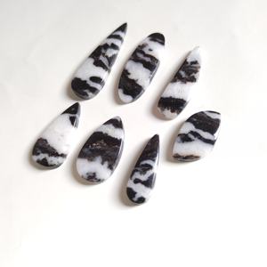 Alta calidad Natural Buffalo Jasper Moissanite Cabochon Joyería de cuarzo suelto Precio al por mayor - Product Image 2