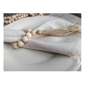 Nouvelle arrivée directe d'usine ronds de serviette en bois pour les mariages et les fêtes porte-mouchoirs en gros et décoration de table - Product Image 4