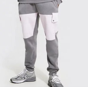 Survêtements d'hiver pour hommes en gros Sweat-shirt à capuche avec logo personnalisé et combinaisons de jogging unies de couleur unie - Product Image 5