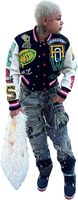 Veste de baseball décontractée en coton respirant pour femmes, à manches longues, avec logo brodé en chenille, vente en gros, personnalisable