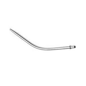 Cánula de Succión Quirúrgica Manual Curva de Acero Inoxidable, Tubo Médico para Uso en Quirófanos de Hospitales - Product Image 1