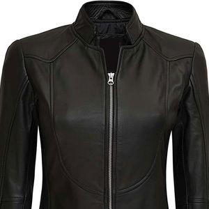 Veste en cuir pour femmes en cuir de vachette respirant et léger véritable en vente en gros OEM pour l'automne hiver Offre Spéciale de mode - Product Image 6