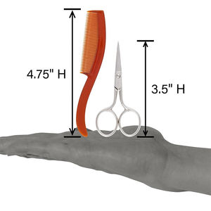 Customized Salon Use Dall Finish <b>Hair</b> <b>Cutting</b> <b>Scissors</b> Expensive Beard Shears Stainless Steel Sharp Luxury Beauty Beard <b>Scissor</b> - Product Image 2