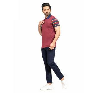 Chemises pour hommes de la dernière collection OEM Fashion, tissu tricoté de haute qualité, motif uni, respirant, logo personnalisé, style décontracté - Product Image 6