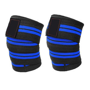 Superior Quality <b>Elastic</b> Cotton Knee Wraps Customized Colors Breathable Comfortable Powerlifting Weightlifting <b>Bandages</b> Superior - Product Image 1