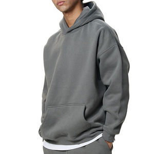 Conjunto de Sudadera con Capucha de Invierno para Hombre de Alta Calidad, 100% Algodón, Felpa, Bordado, Transpirable, Corte Regular, Unisex - Product Image 5