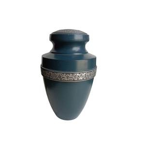 Urnes funéraires en fonte d'aluminium en métal de qualité supérieure avec design taillé en diamant avec couvercle Conteneur commémoratif de style moderne Urnes pour cendres humaines - Product Image 6