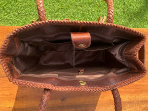 Nouveau véritable fait à la main en cuir de vachette véritable frange sacs fourre-tout vente chaude sacs à bandoulière élégant sac à provisions de luxe pour les femmes - Product Image 6