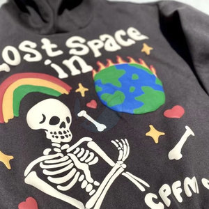 เสื้อสเวตเตอร์สำหรับผู้ชายไซส์พิเศษมีฮู้ดพิมพ์ลายสีพื้นมีฮู้ดแฟชั่นสำหรับฤดูหนาว - Product Image 4