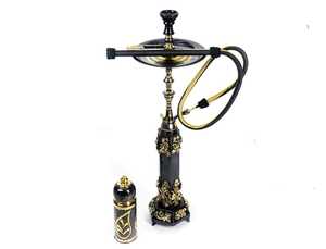 Cachimba de Fumar Hecha a Mano con Acabado de Latón Lacado Personalizado, Diseño Único, Cachimbas de Lujo Egipcias Farida - Product Image 5
