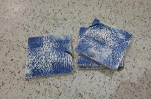 Posavasos de madera hecho a mano de nuevo diseño, artesanías de calidad, resina epoxi, madera de acacia, mantel para mesa de té y bebida de la India - Product Image 2