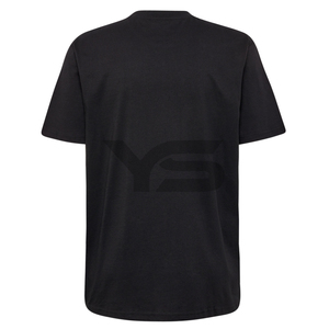 Venta directa de fábrica de los hombres de talla grande de moda estilo callejero sólido negro algodón camisetas gran oferta negro Jersey camisetas - Product Image 2