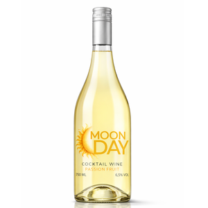 MoonDay Frizzante Cocktail Wine Frutto della Passione 6.5% ABV Vino Cocktail Spagnolo 750ml - Product Image 2