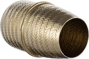 Vase à fleurs texturé à fleurs métalliques chics modernes décorant des jardinières décoratives en fer pour l'événement de mariage au bureau à domicile - Product Image 6