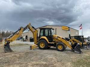 Chargeur frontal mini-chargeur Caterpillar 420F 420F2 420E 416F 416E 432F 4x4 de haute qualité, pelle rétrocaveuse, 9 tonnes, moteur principal 75 kW - Product Image 5