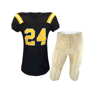 Vente en gros de vêtements de sport confortables, uniforme de football américain avec logo personnalisé, service personnalisé OEM respirant à bas quantité minimale de commande - Product Image 4