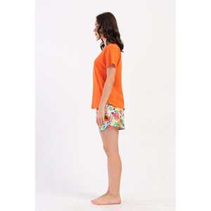 Veste ovale à manches courtes et col rond pour femme - Product Image 3