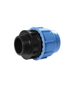 Adaptateur fileté mâle de 1.5 pouces en gros Raccords de compression HDPE de 40MM Surface lisse les plus populaires pour un usage agricole - Product Image 5