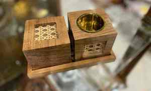 Quemador de Incienso de Madera de Sándalo de Alta Calidad, Estilo Religioso Árabe Indio, Hecho a Mano, Ecológico, Venta al por Mayor - Product Image 4