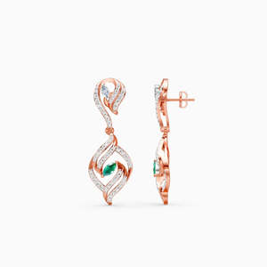Pendientes de Diamantes Ovalados en Oro Amarillo para Mujer, Color F, Clásicos, para Boda, Joyería PLANET, Chapados en Oro de 14k-22k - Product Image 4