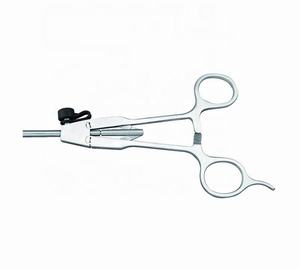 Pinzas de Presión Laparoscópicas, Instrumento Quirúrgico de Acero Inoxidable Reutilizable de Grado Médico para Cirugía Mínimamente Invasiva - Product Image 4