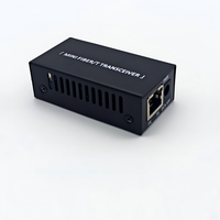 Convertisseur de média Ethernet Gigabit Mini YUNVO 1000 Mbps, 1 emplacement SFP, 1 RJ45 1000Base-X vers 1000Base-T, Plug and Play pour caméra IP FTTH